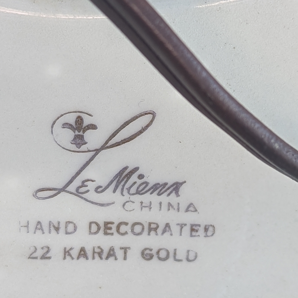 Vintage Le Mienx porcelain Clock - Picture 3 of 6